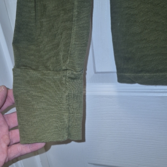 American Giant Forest Green Crew Neck Top - Picture 6 of 9